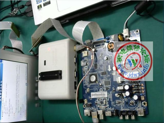 RT809H编程器教程：ZLM61打印信息查看-擦空-写引导-厂家升级方法