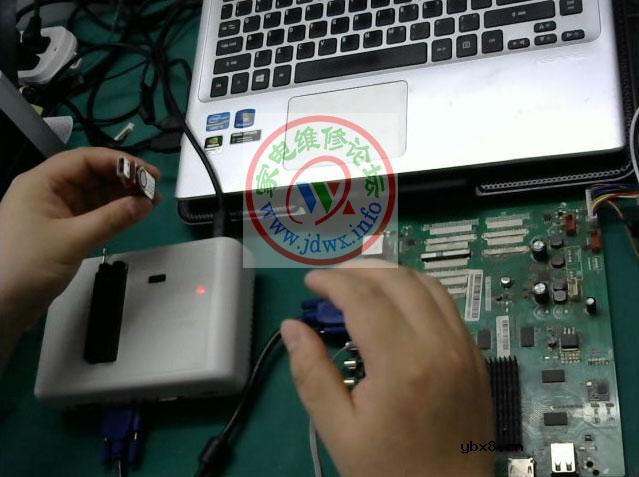 RT809H编程器教程：MT5508方案控制台进入-擦除-厂家引导抄写-升级 ... ...