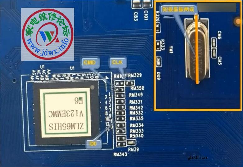 RT809H编程器教程：飞线备份ZLM65HIS整机程序的方法