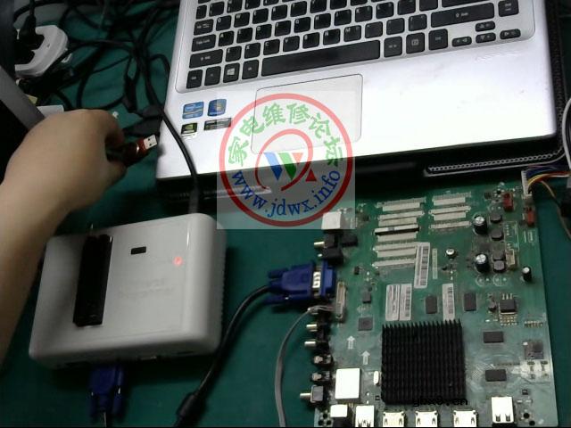 RT809H编程器教程：MT5508方案控制台进入-擦除-厂家引导抄写-升级 ... ...