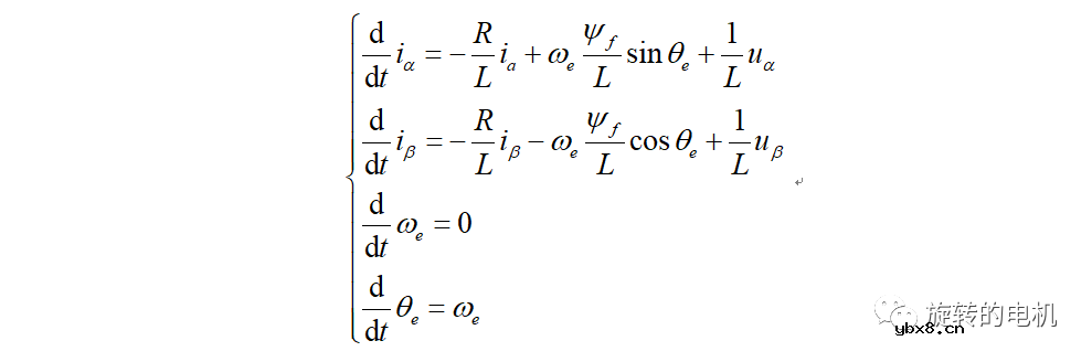 基于扩展卡尔曼滤波EKF的无感控制+Matlab/Simulink仿真案例