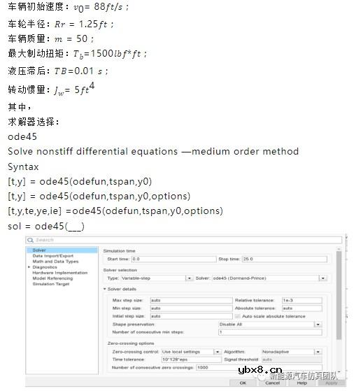 基于Simulink防抱死制动系统的设计方案