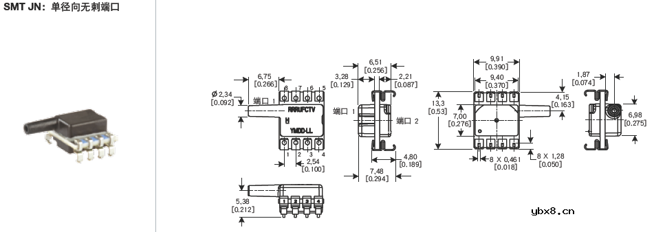 可以在无人机上使用的HSC和SSC压力传感器