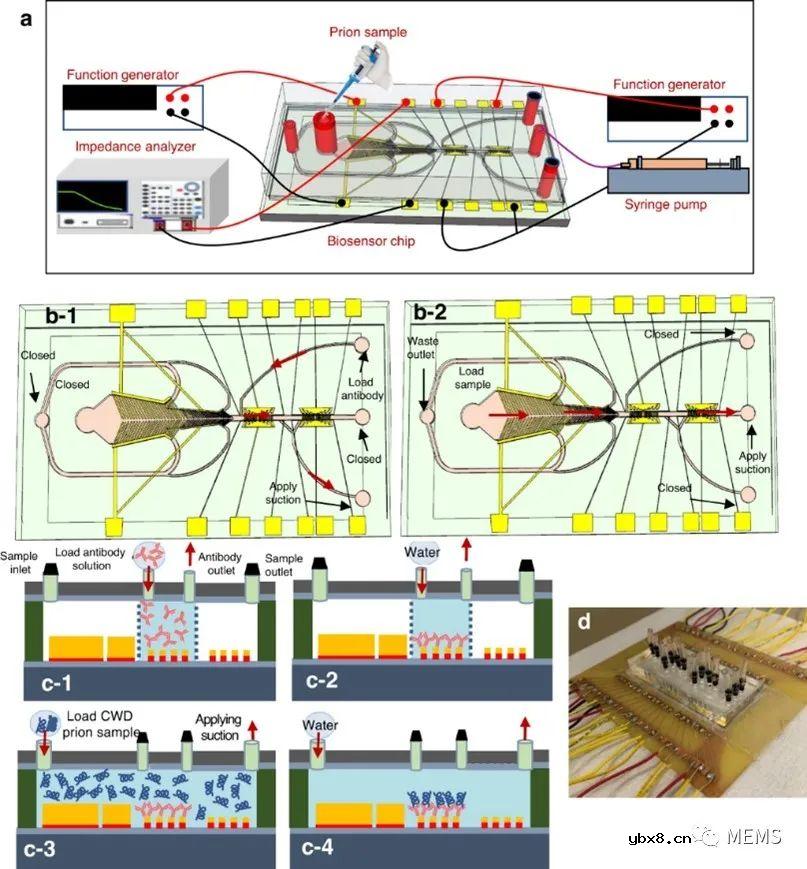 用于诊断慢性消耗性疾病的MEMS微流控生物传感器设计