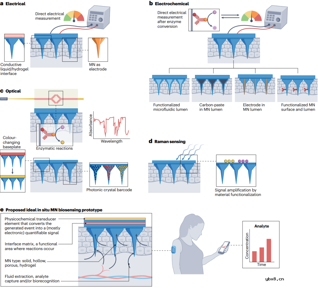 基于微针的生物传感器研究进展