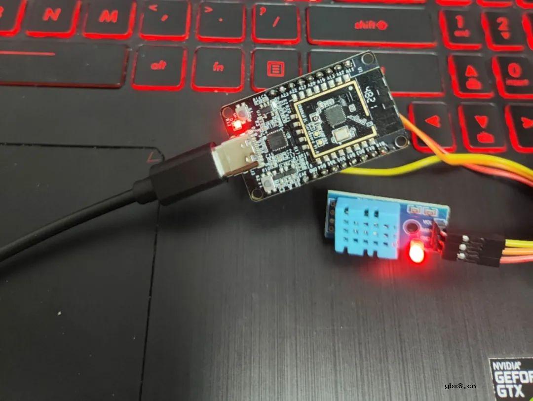 使用XR806芯片驱动一下DHT11温湿度传感器