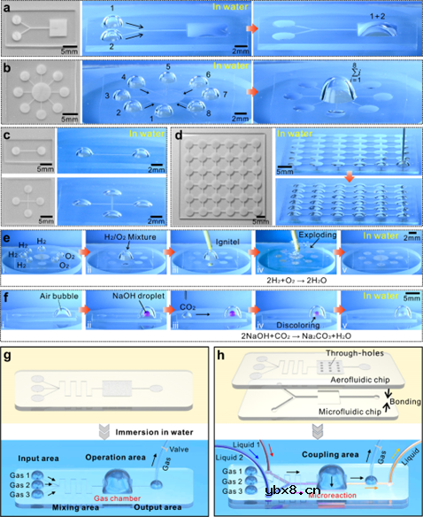 自驱动水下“气流控”系统 实现微量气体的传输和操控