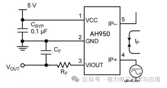 替代ACS758的国产开环式高精度线性电流传感器AH950介绍