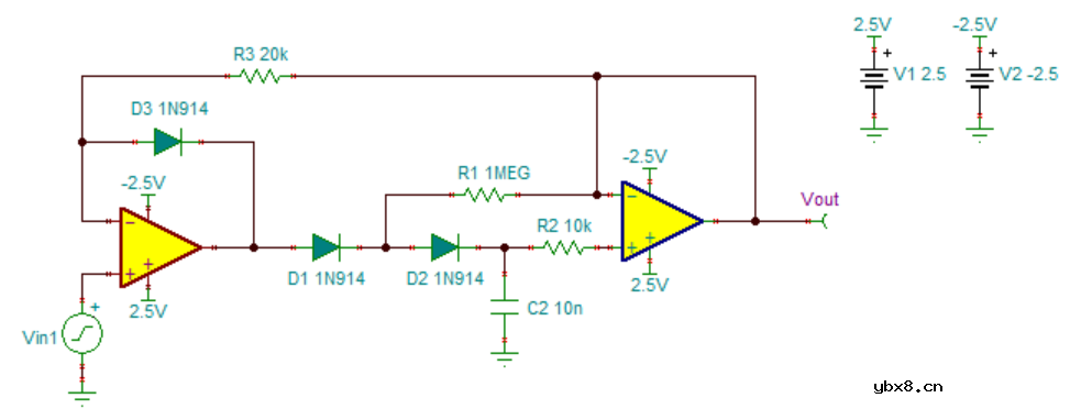 实用电路分享-峰值检测