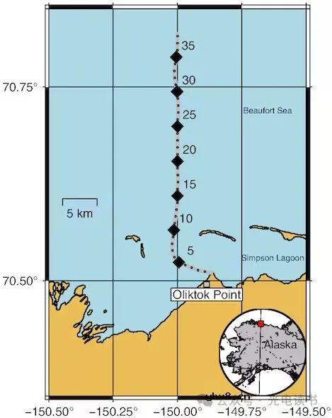 使用光纤光缆和传感器来监测和追踪海冰