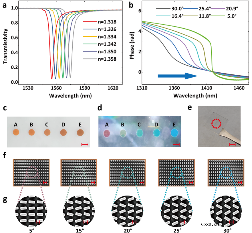 相位问询型全介质BIC超表面的新型折射率传感器件
