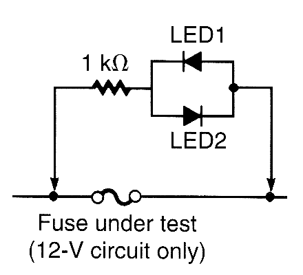 汽车保险丝显示器
