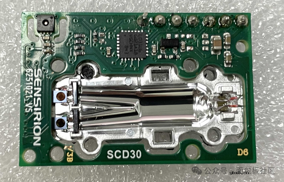 拆解二氧化碳传感器的内部构造及原理说明