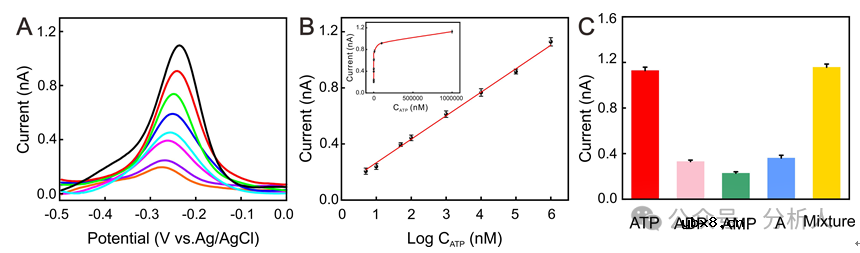 一种基于熵驱动双足DNA walker的微米电极电化学传感器