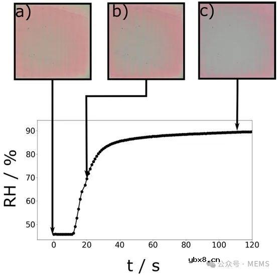 水凝胶薄膜+3D打印光子晶体，实现基于结构色的湿度传感器