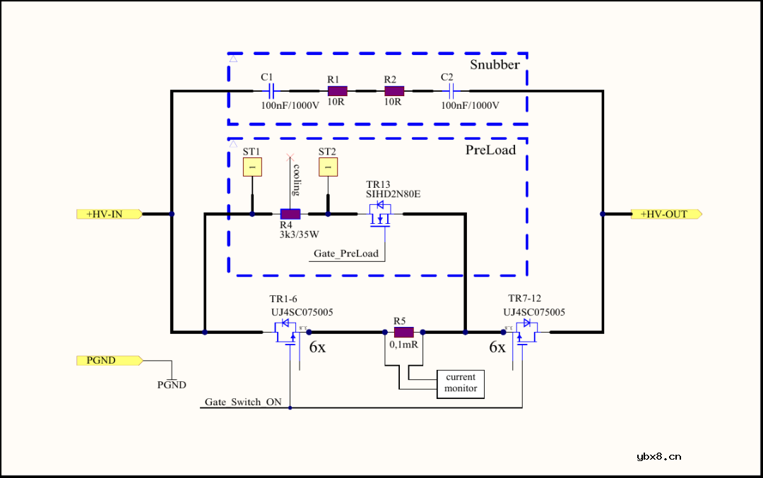 支持40kW高压电动汽车应用的双向eFuse全新汽车参考设计