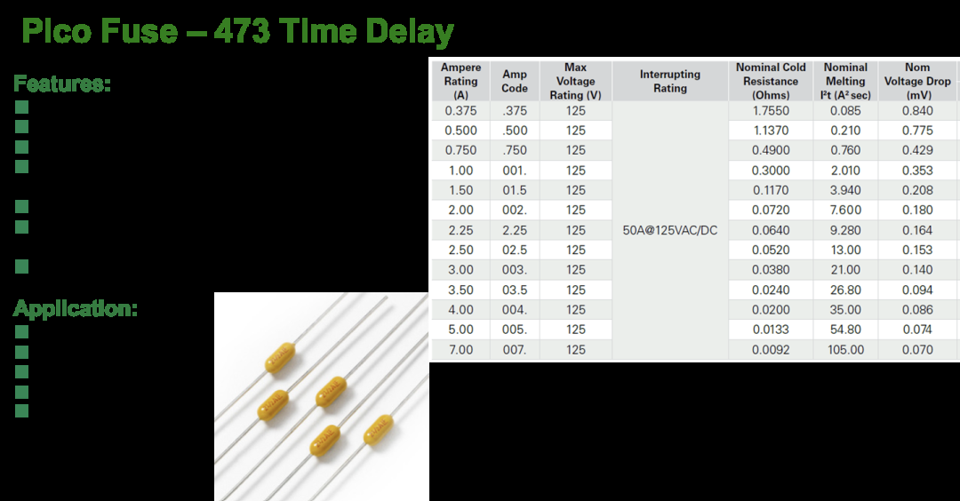 力特奥维斯Littelfuse解析几款可能是你想要又不懂寻找的保险丝