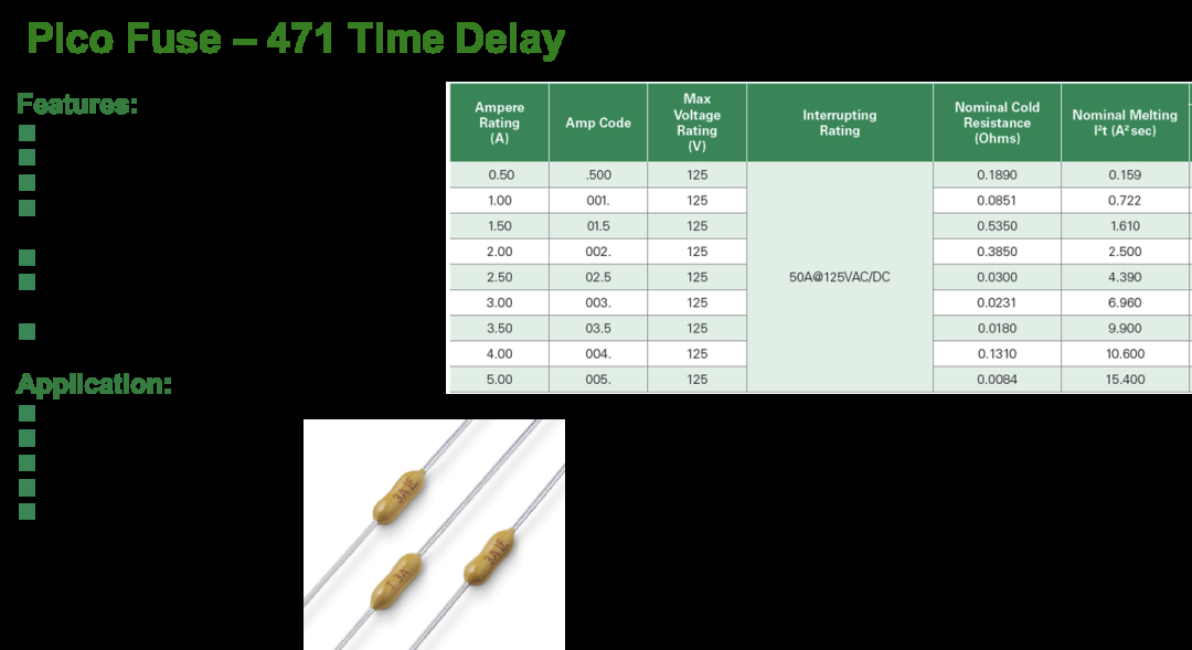 力特奥维斯Littelfuse解析几款可能是你想要又不懂寻找的保险丝