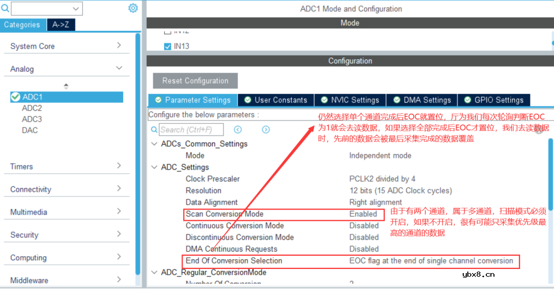 ADC的工作原理 ADC数据采集时的DMA技术详解 ADC的工作原理 ADC数据采集时的DMA技术详解
