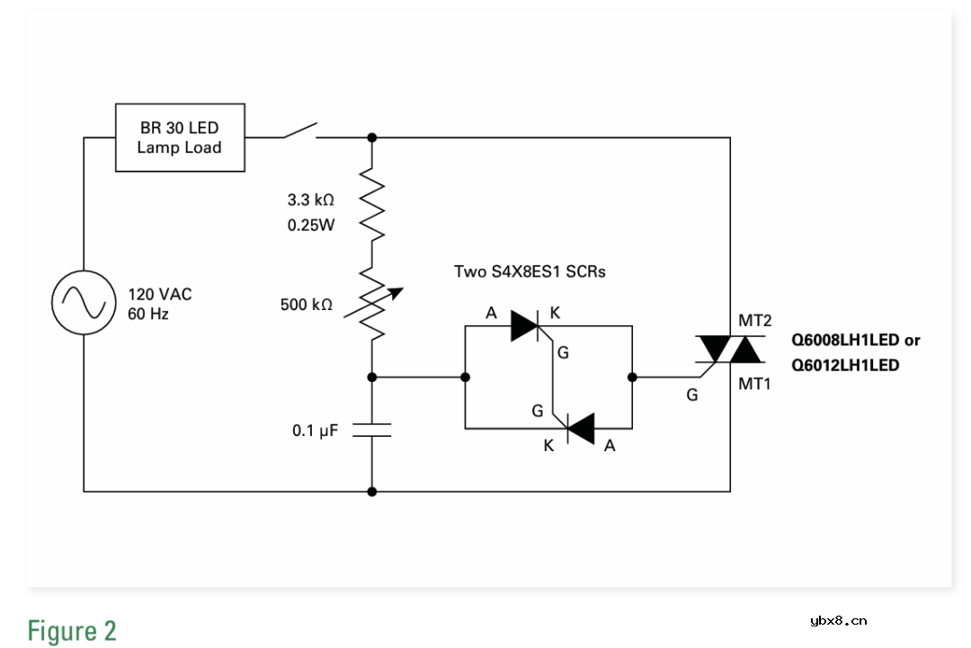 Littelfuse原厂指南：使用三端双向可控硅和四端双向可控硅控制LED照明
