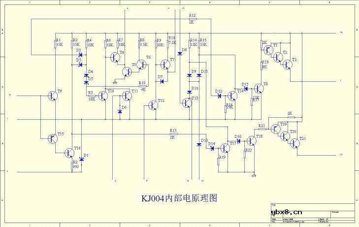 KJ004可控硅移相触发电路