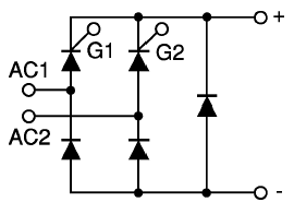 可控硅、达灵顿、IGBT、MOSFET等大功率模块外形图
