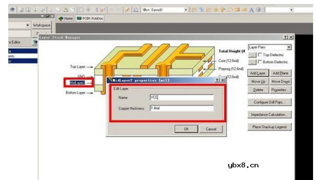 什么是双层电路板_如何画双层和四层的PCB