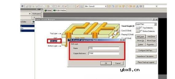 什么是双层电路板_如何画双层和四层的PCB