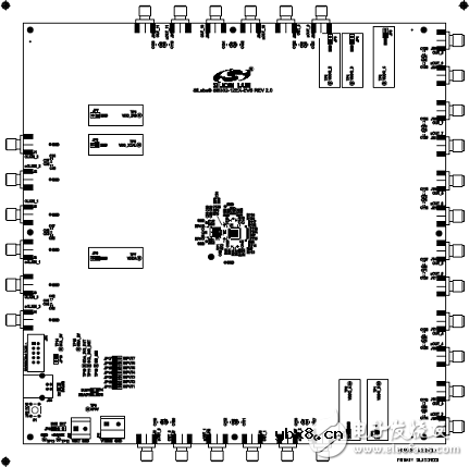 Silabs 评估板Si5332-12EX-EVB PCB设计图解