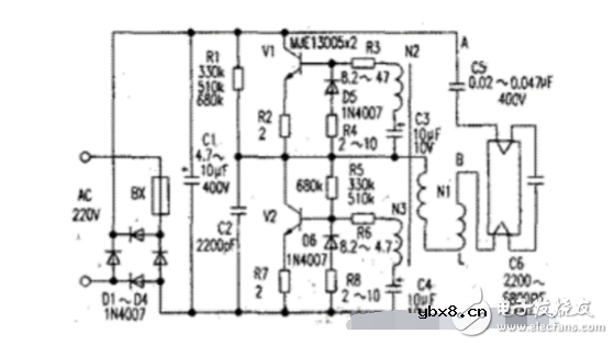 电子镇流器维修经验
