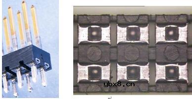 回流通孔件的简易方法