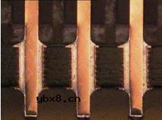 回流通孔件的简易方法