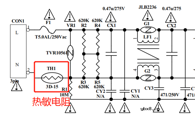 ntc热敏电阻应用电路