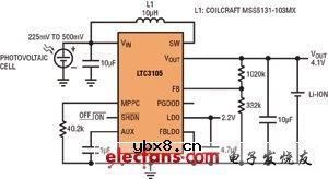 从单节光伏电池收集能量