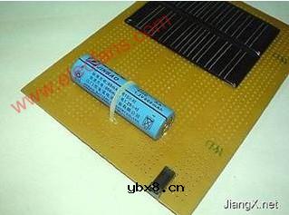小型太阳能供电板的制作方法图解
