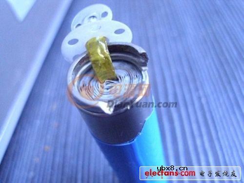 圆柱形锂离子电池拆解(多图) 圆柱形锂离子电池拆解(多图)