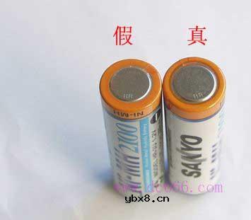 如何区分真假SANYO三洋2100毫安电池
