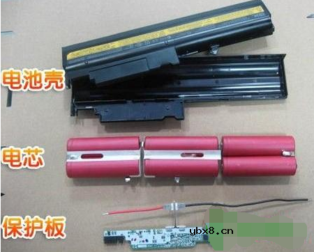 笔记本电池结构是什么样子的 笔记本电池结构是什么样子的