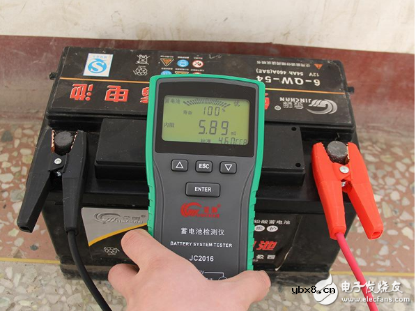 蓄电池测试仪器怎么使用