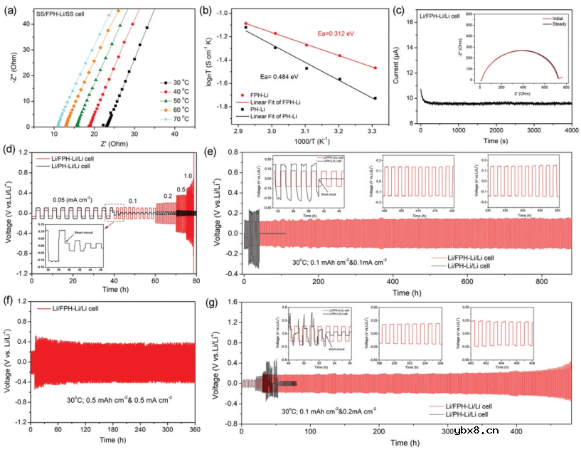 氟化石墨烯增强聚合物电解质用于固态锂金属电池
