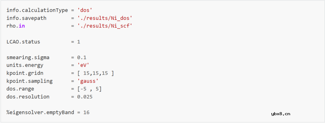 多尺度材料设计与仿真平台Device Studio应用实例之RESCU计算