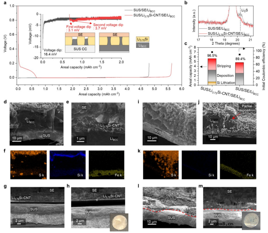 超薄硅化锂中间层助力高性能固态锂金属电池 超薄硅化锂中间层助力高性能固态锂金属电池