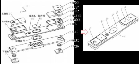 简单介绍全极耳方形卷绕电池组装过程