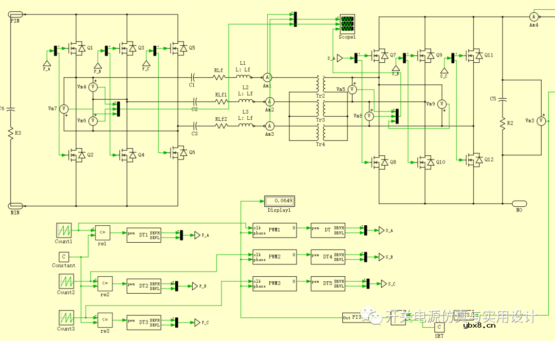 三端口功率变换的具体实现和控制方法 三端口功率变换的具体实现和控制方法