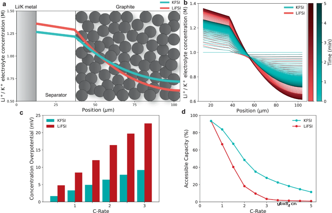 钾电与锂电电解质离子输运及热力学性质差异的根源！