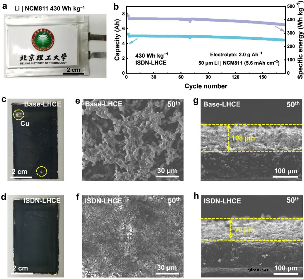 双层SEI设计大力提升实际高能量密度锂金属电池循环性能！