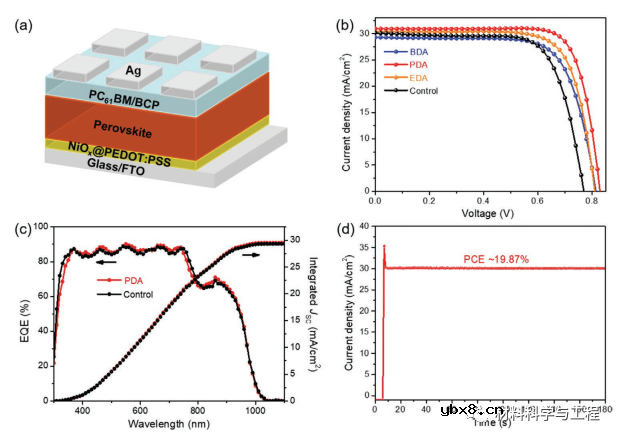 高效太阳能电池的配体锚定诱导定向晶体生长