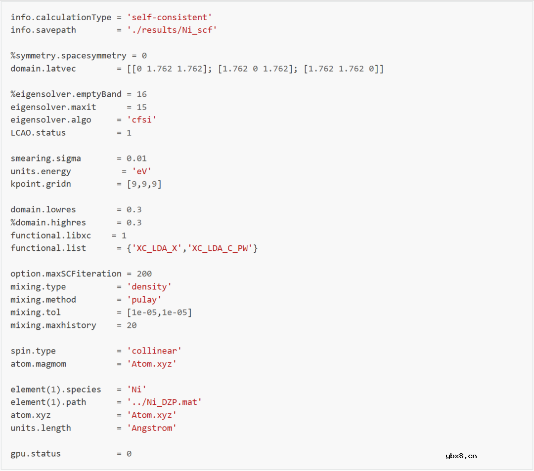 多尺度材料设计与仿真平台Device Studio应用实例之RESCU计算
