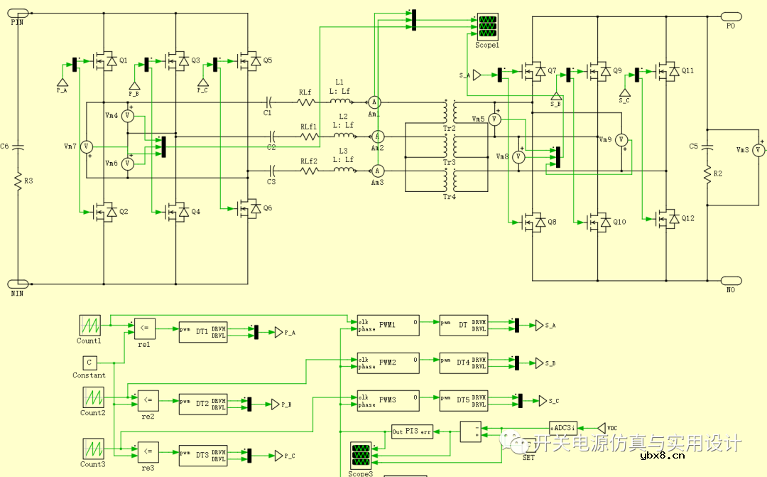 三端口功率变换的具体实现和控制方法 三端口功率变换的具体实现和控制方法