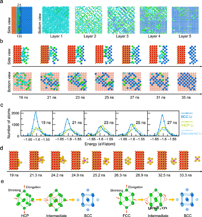 莫一非团队揭示固态电池中锂金属结晶机理